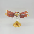 Libélula Neurothemis Fulvia Steampunk Metal 3D