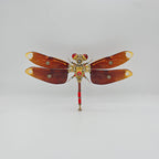 Libélula Neurothemis Fulvia Steampunk Metal 3D