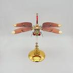 Libélula Neurothemis Fulvia Steampunk Metal 3D
