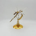 Libélula Oblique Mole Steampunk Metal 3D