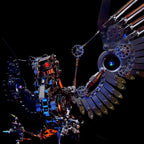 Halcón Gerifalte Steampunk Metal 3D 1800 piezas