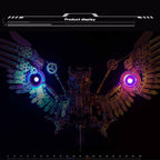Halcón Gerifalte Steampunk Metal 3D 1800 piezas