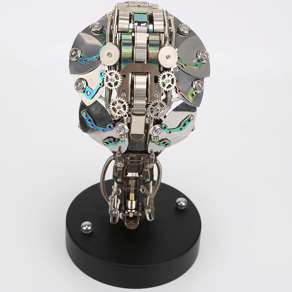 Cobra Real Steampunk Metal 3D con Base