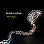 Cobra Mecánica Steampunk Metal 3D