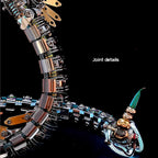 Cobra Mecánica Steampunk Metal 3D