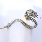 Cobra Mecánica Steampunk Metal 3D