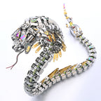 Cobra Mecánica Steampunk Metal 3D