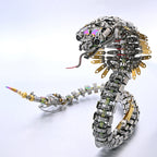 Cobra Mecánica Steampunk Metal 3D