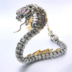 Cobra Mecánica Steampunk Metal 3D