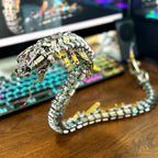 Cobra Mecánica Steampunk Metal 3D
