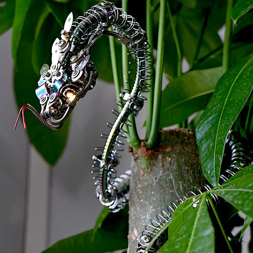 Cascabel Mecánica Steampunk Metal 3D
