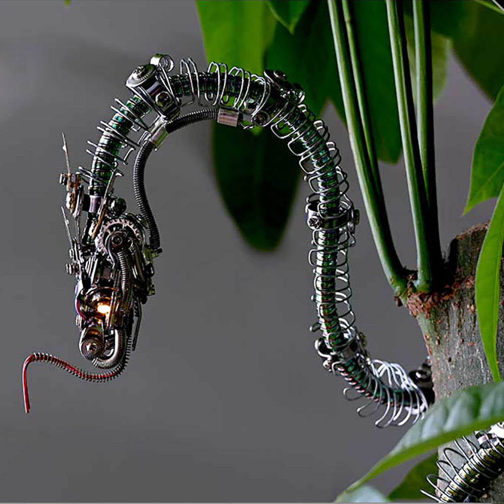 Cascabel Mecánica Steampunk Metal 3D