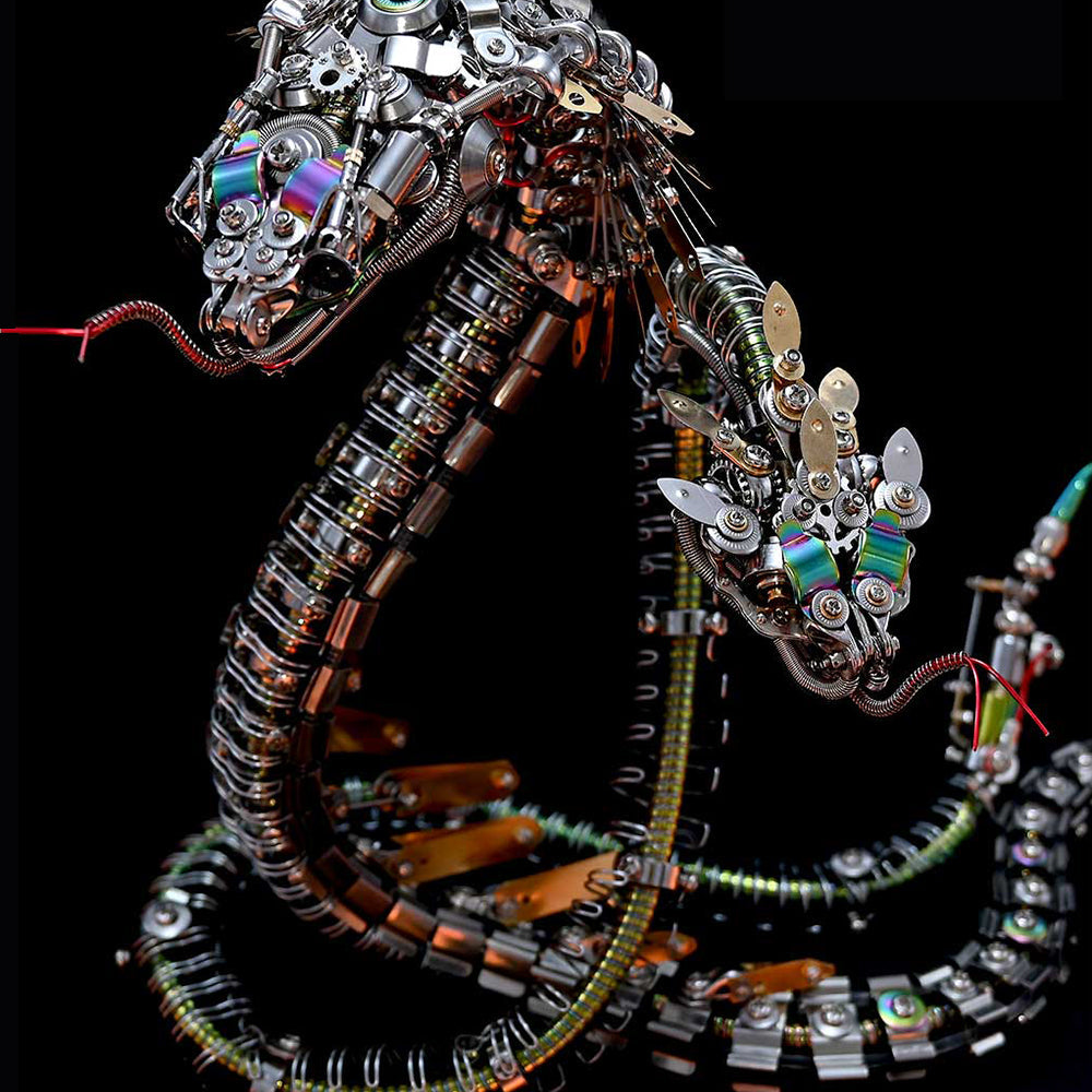 Cascabel Mecánica Steampunk Metal 3D