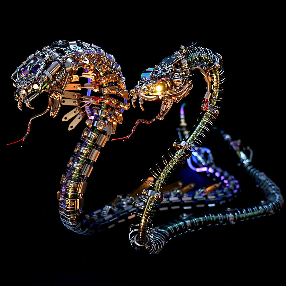 Cascabel Mecánica Steampunk Metal 3D