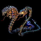 Cascabel Mecánica Steampunk Metal 3D