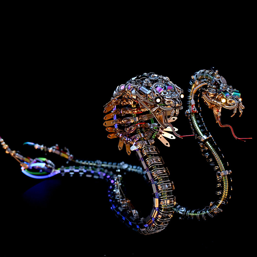 Cascabel Mecánica Steampunk Metal 3D