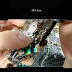 Cascabel Mecánica Steampunk Metal 3D