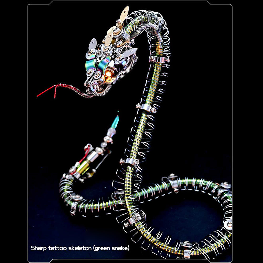 Cascabel Mecánica Steampunk Metal 3D