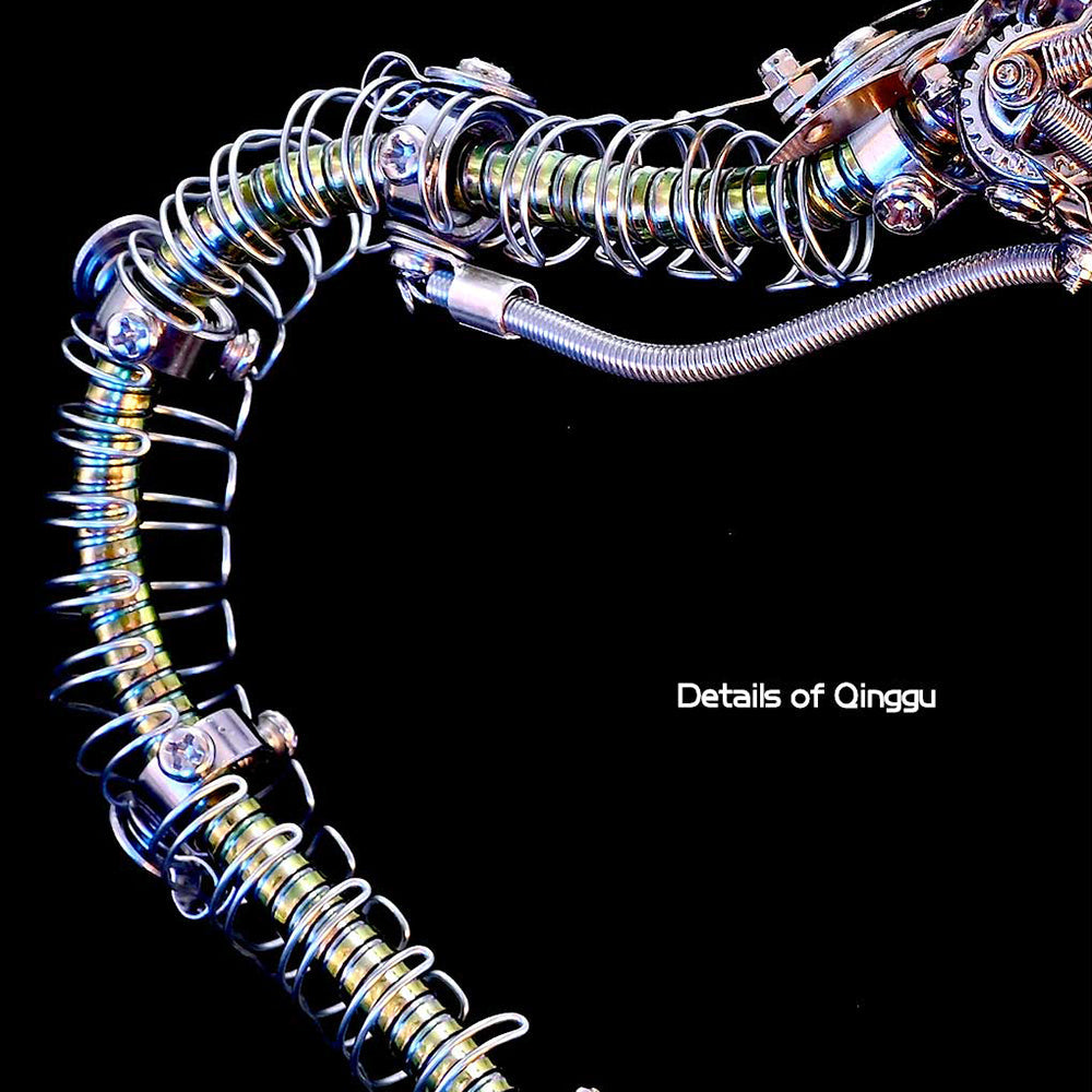 Cascabel Mecánica Steampunk Metal 3D