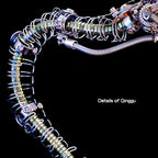 Cascabel Mecánica Steampunk Metal 3D