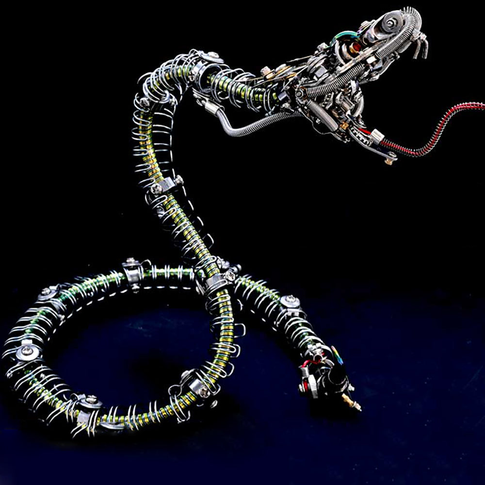 Cascabel Mecánica Steampunk Metal 3D