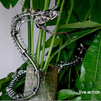 Cascabel Mecánica Steampunk Metal 3D