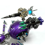 Araña Tormenta Púrpura Steampunk Metal 3D