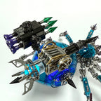 Araña Tormenta Púrpura Steampunk Metal 3D