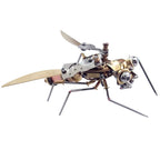 Avispa Araña Steampunk Metal 3D Colección