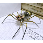 Avispa Araña Steampunk Metal 3D Colección