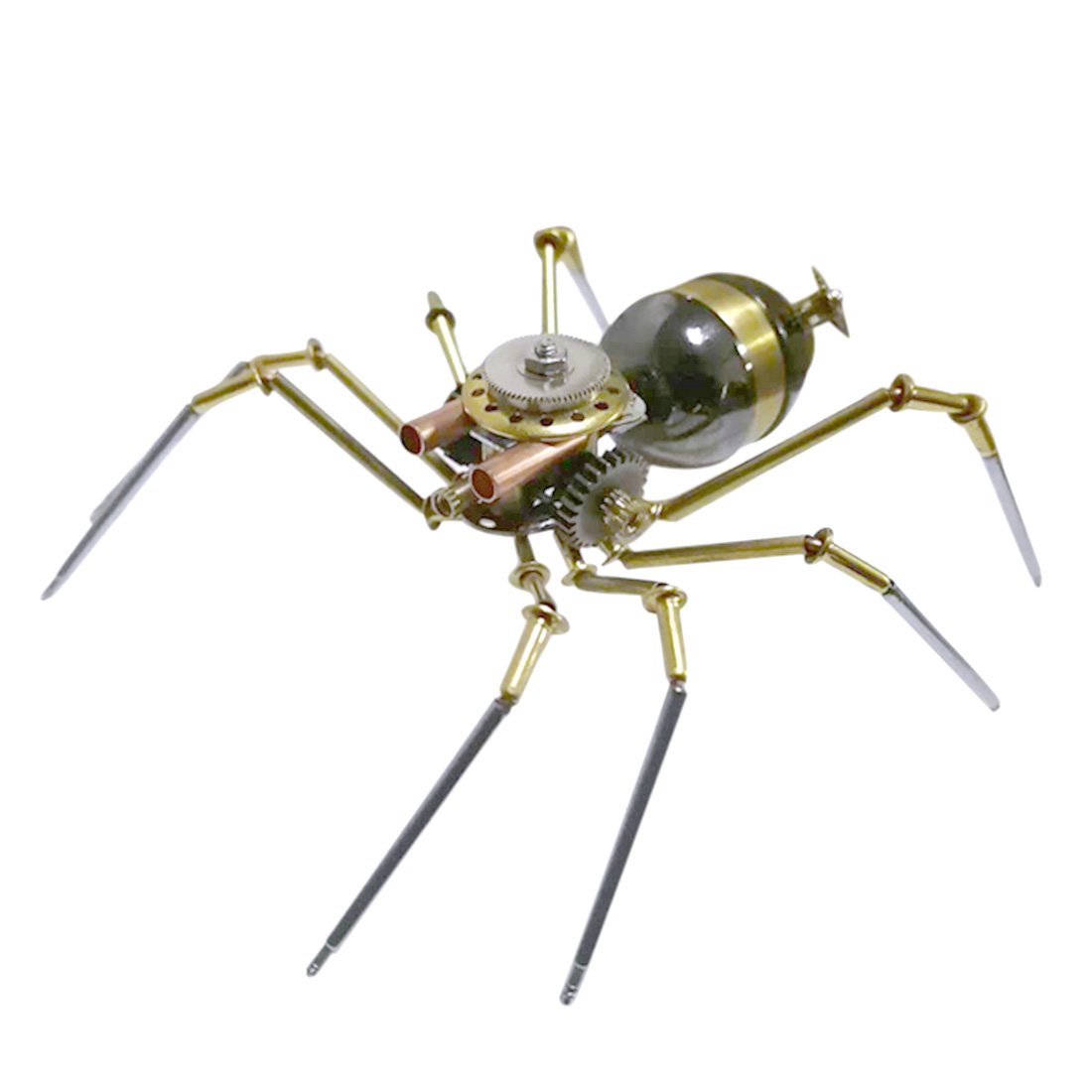 Avispa Araña Steampunk Metal 3D Colección