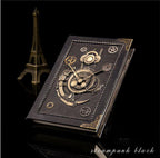 Cuaderno Steampunk Tapa Dura con Caja Regalo