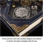 Cuaderno Steampunk Tapa Dura con Caja Regalo