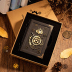 Cuaderno Steampunk Tapa Dura con Caja Regalo