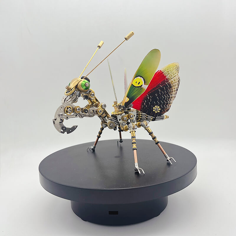 Mantis Religiosa Steampunk Metal 3D 350 piezas