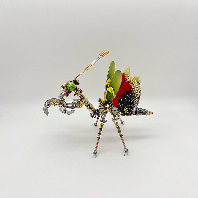Mantis Religiosa Steampunk Metal 3D 350 piezas