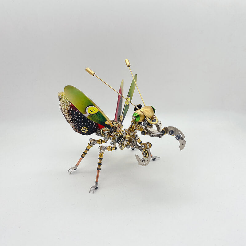 Mantis Religiosa Steampunk Metal 3D 350 piezas
