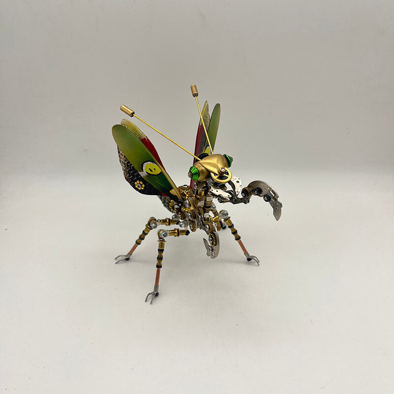 Mantis Religiosa Steampunk Metal 3D 350 piezas