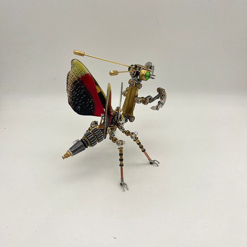 Mantis Religiosa Steampunk Metal 3D 350 piezas