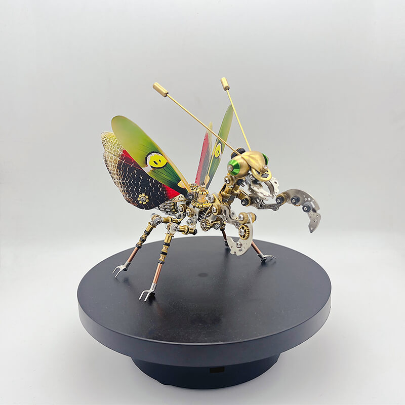 Mantis Religiosa Steampunk Metal 3D 350 piezas