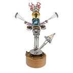 Caballito de Mar Steampunk Metal 3D con Caja Musical