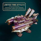 Submarino Steampunk Madera 3D