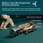 Submarino Steampunk Madera 3D