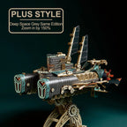Submarino Steampunk Madera 3D