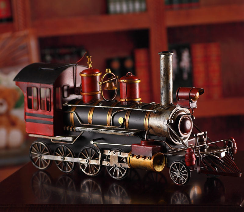 Locomotora Vintage Steampunk Decoración