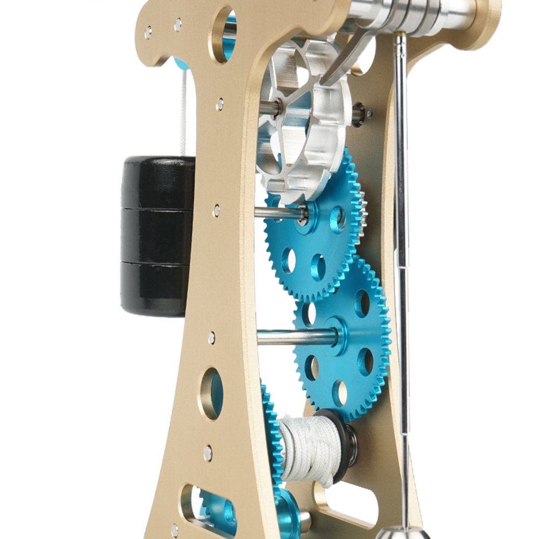 Reloj de Péndulo Metal 3D