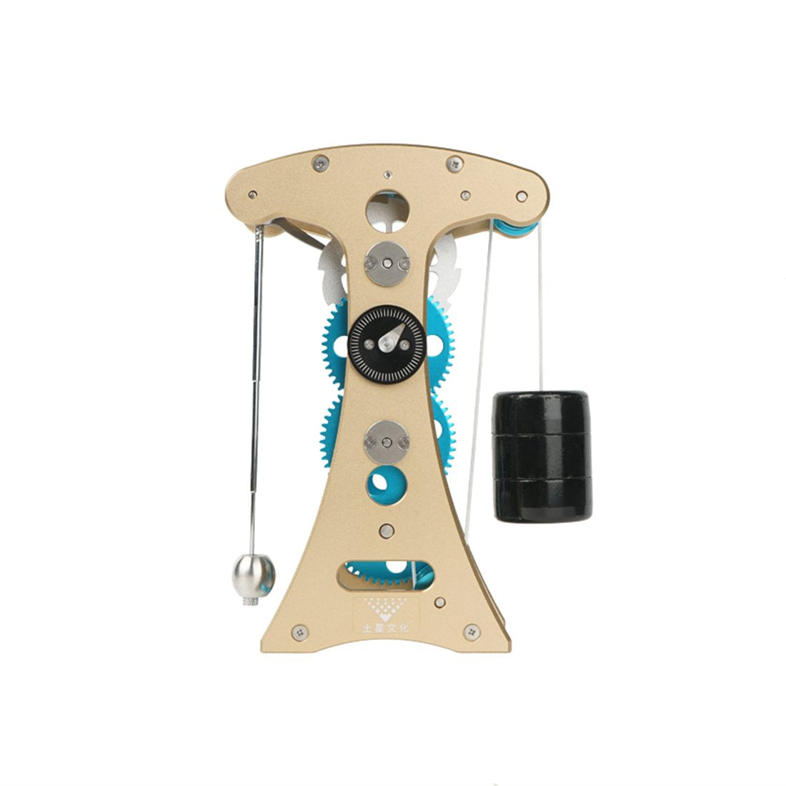 Reloj de Péndulo Metal 3D
