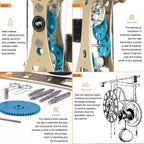 Reloj de Péndulo Metal 3D