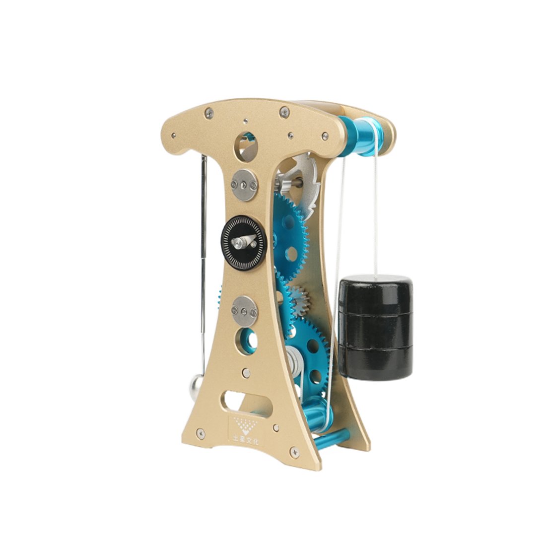 Reloj de Péndulo Metal 3D