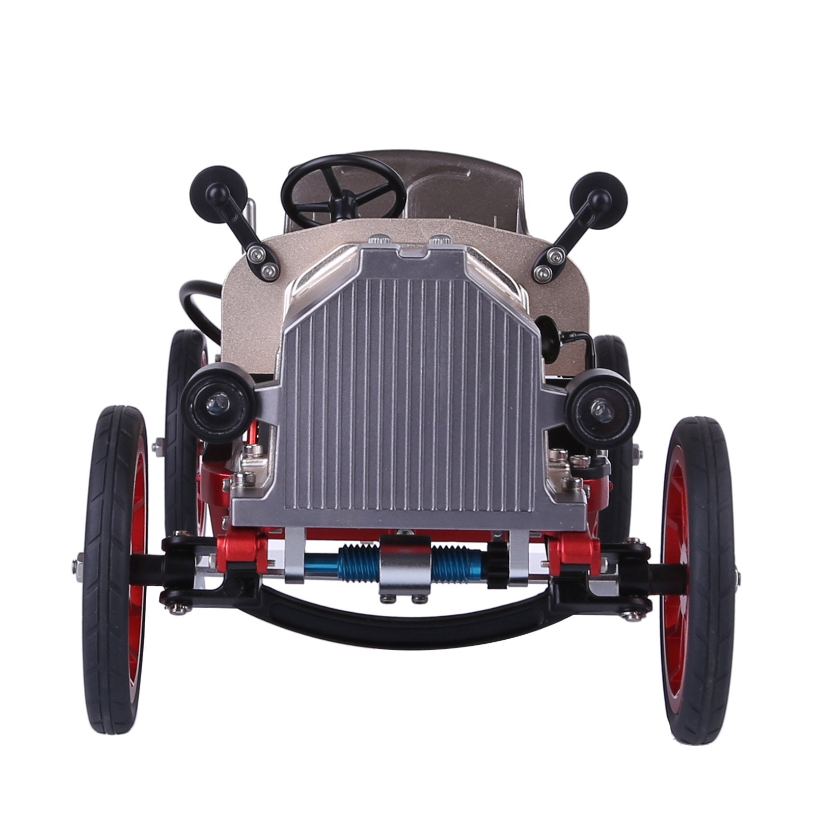 Coche Clásico Eléctrico Vintage Metal 3D